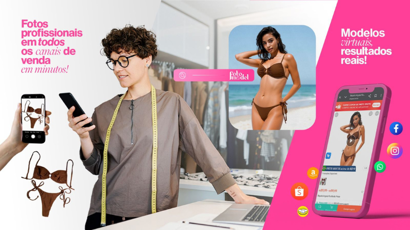 FotoModel transforma o styling do futuro, permitindo planejar looks completos com inteligência artificial.